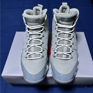 Jordan 9 Retro Cool Grey 2025 Size 10.5